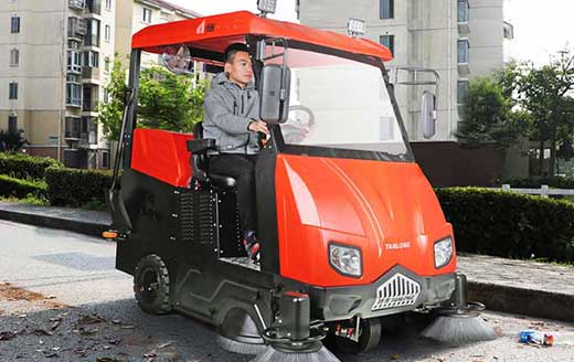蘭州案例 | 甘肅佳燁清潔能源采購駕駛式掃地車